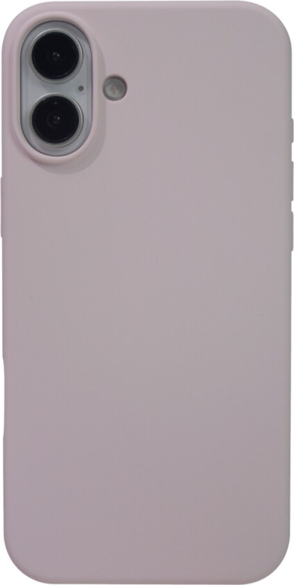 iPhone 16 Plus magnetisk Liquid silikon deksel, rosa