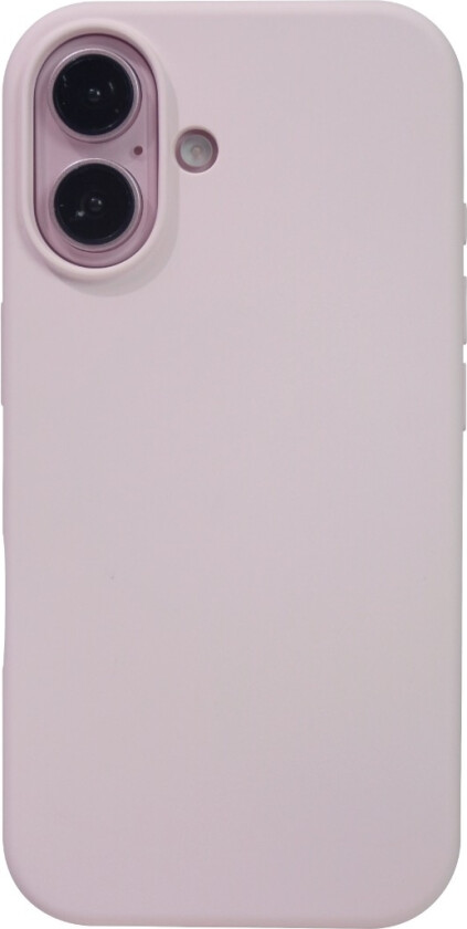 iPhone 16 magnetisk Liquid silikon deksel, rosa