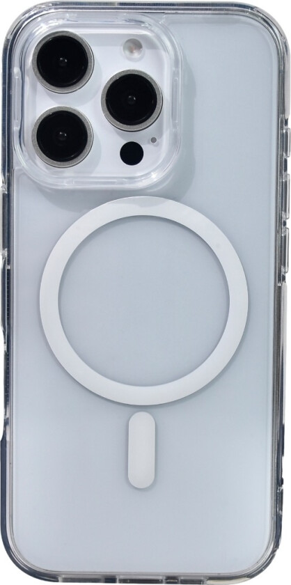 iPhone 16 Pro magnetisk deksel, gjennomsiktig