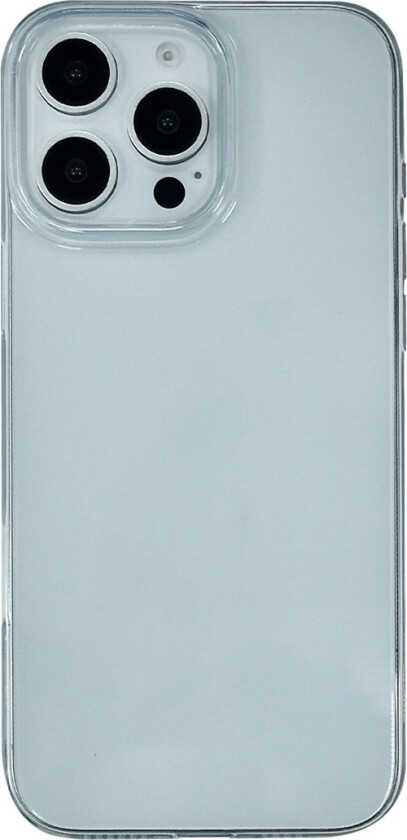 Backcover 1.0 iPhone 16 Pro Max deksel, gjennomsiktig
