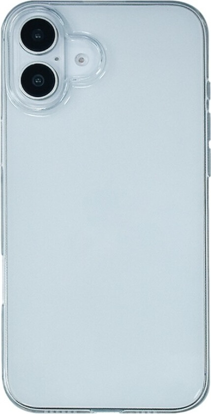 Backcover 1.0 iPhone 16 Plus deksel, gjennomsiktig
