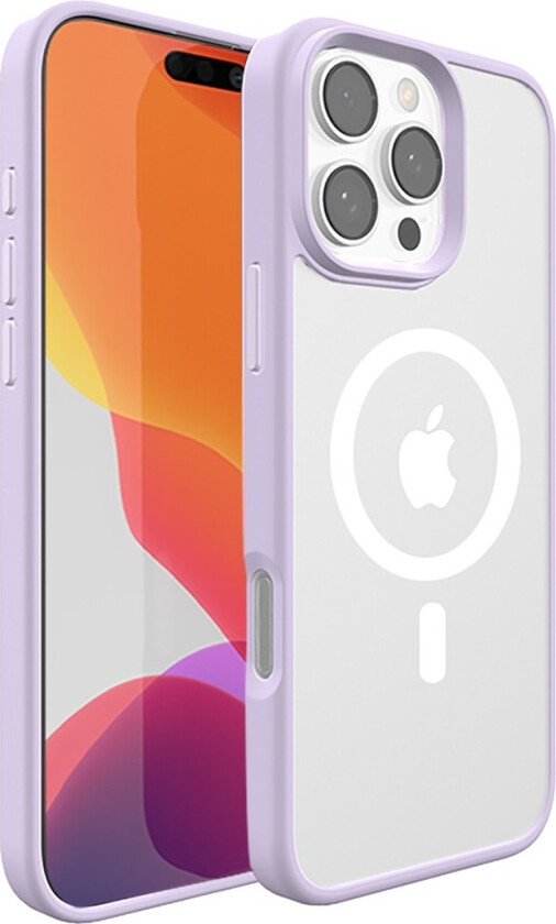 iPhone 16 Pro Max Drop deksel MagSafe, lys lilla