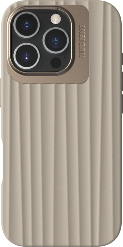 iPhone 16 Pro Bold MagSafe deksel, Linen beige