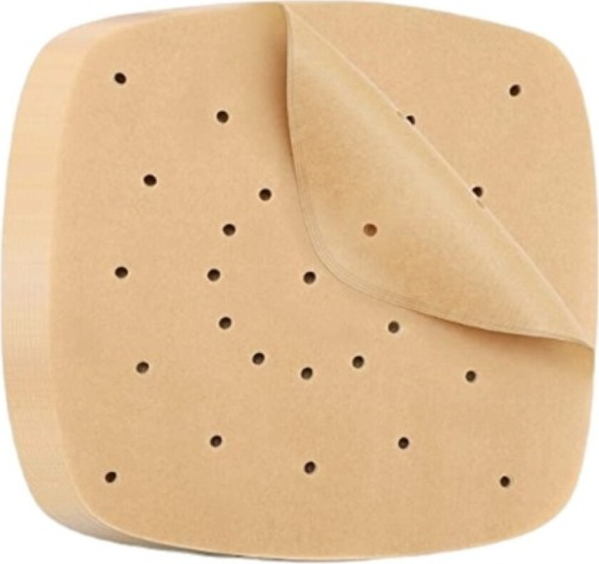 Airfryer bakepapir 50 stk, 20X20 cm