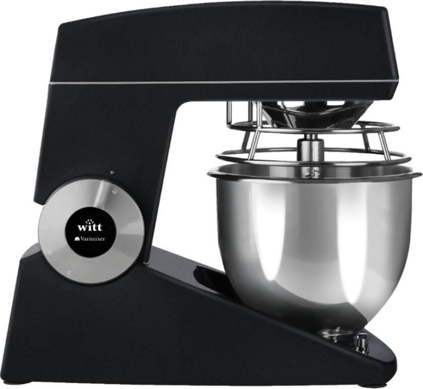 Varimixer Teddy kjøkkenmaskin, svart