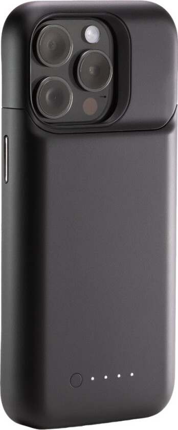 iPhone 15 Pro Juice Pack-deksel med powerbank, svart