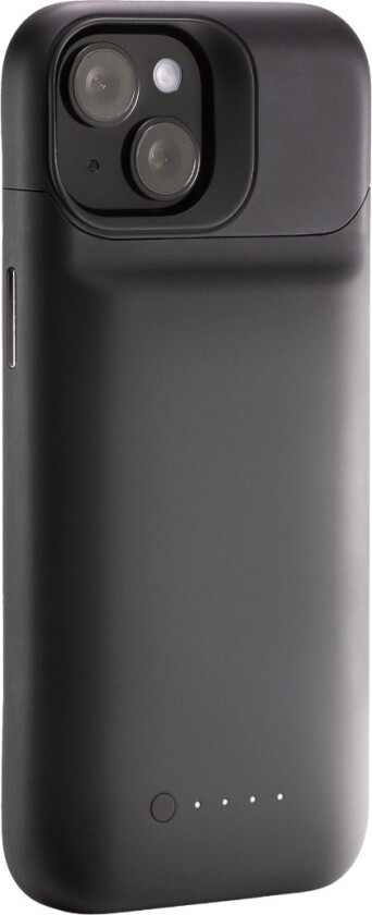 iPhone 15 Juice Pack-deksel med powerbank, svart