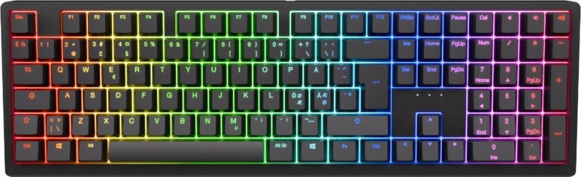 Zero 6108 Classic trådløst mekanisk tastatur - Cherry MX2A Red