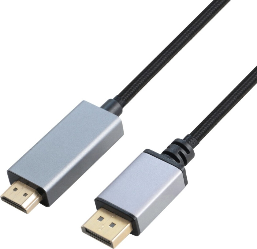 DisplayPort - HDMI kabel 8K 3 m