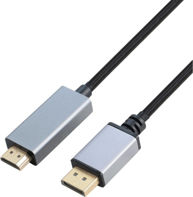 DisplayPort - HDMI kabel 8K 1,5 m