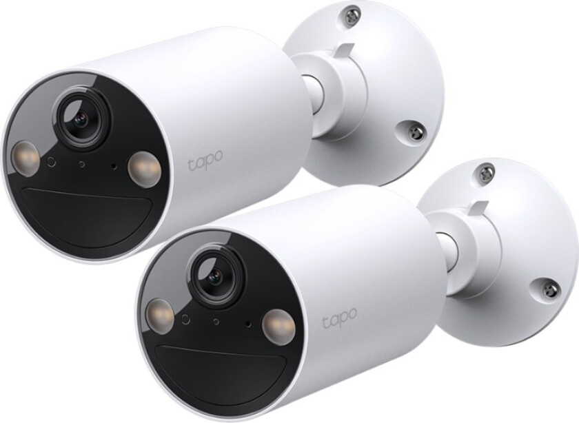 Tapo C410 overvåkningskamera utendørs 2-pakning