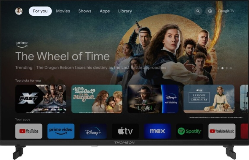 32" Full HD Google TV 12V 32FG2S14C