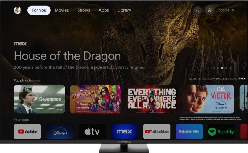 65" 4K UHD Google TV 65UG5C14