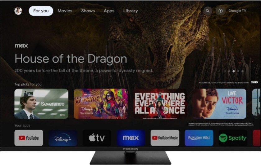 43" 4K UHD Google TV 43UG5C14