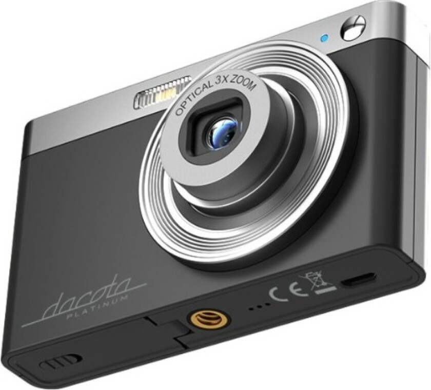 DC11 digitalkamera 16 MP 3x optisk zoom, svart