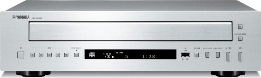 CD-C603 CD-spiller, sølv