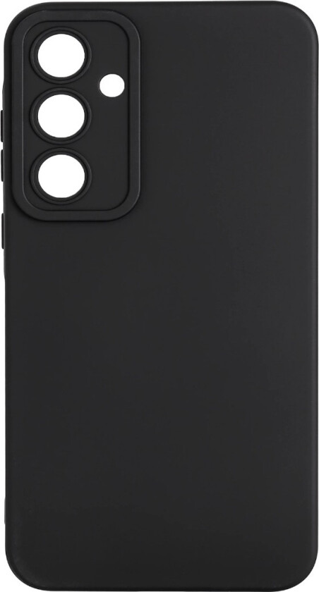 Samsung Galaxy A55 silikondeksel, svart