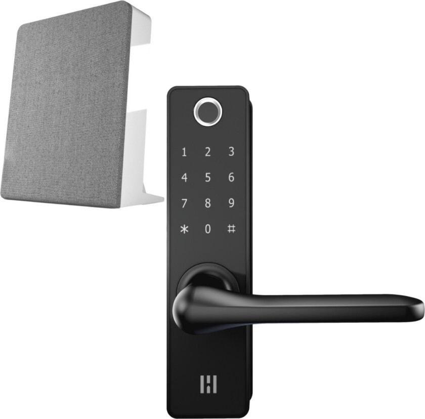 Smart dørlås og Hub Pro