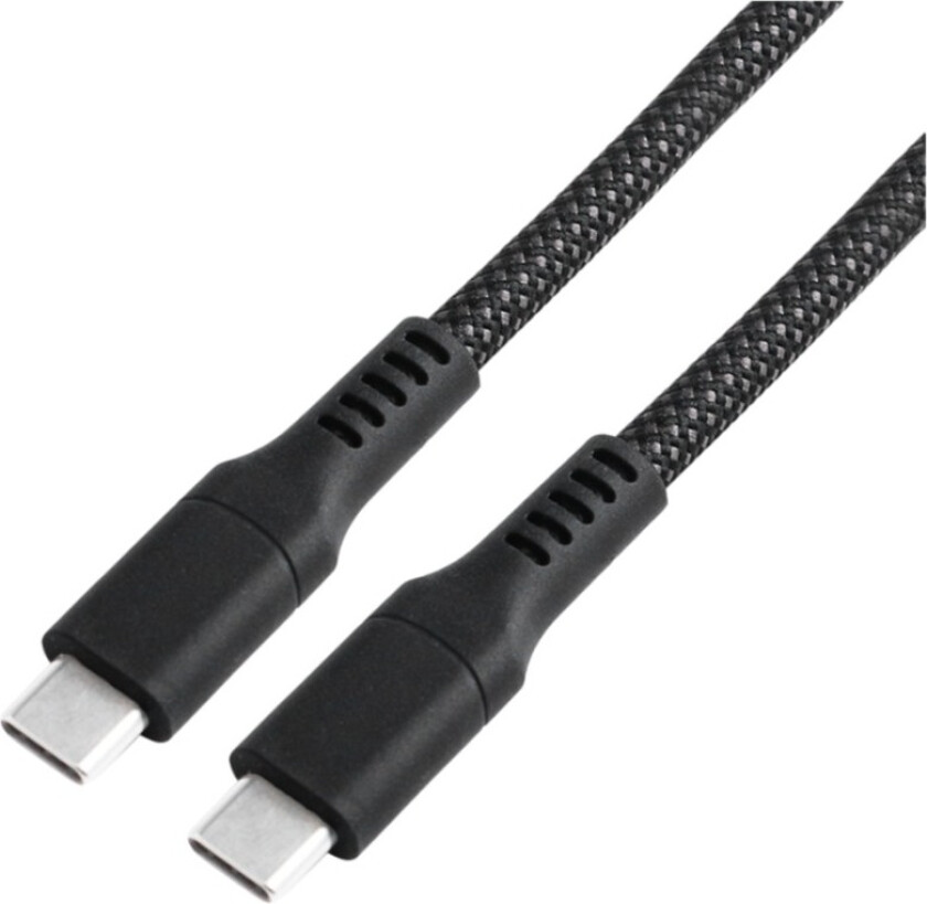 USB-C (USB3.2) 20 Gbps 240 W kabel 3 M, svart
