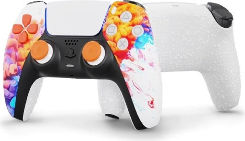 King controller PS5 Color Splash kontroller, hvit