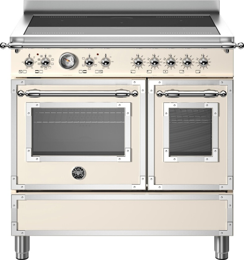 Heritage Series HER95I2EAVT induksjonskomfyr, avorio