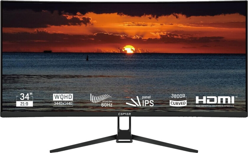 Pulse X 34" UWQHD-skjerm