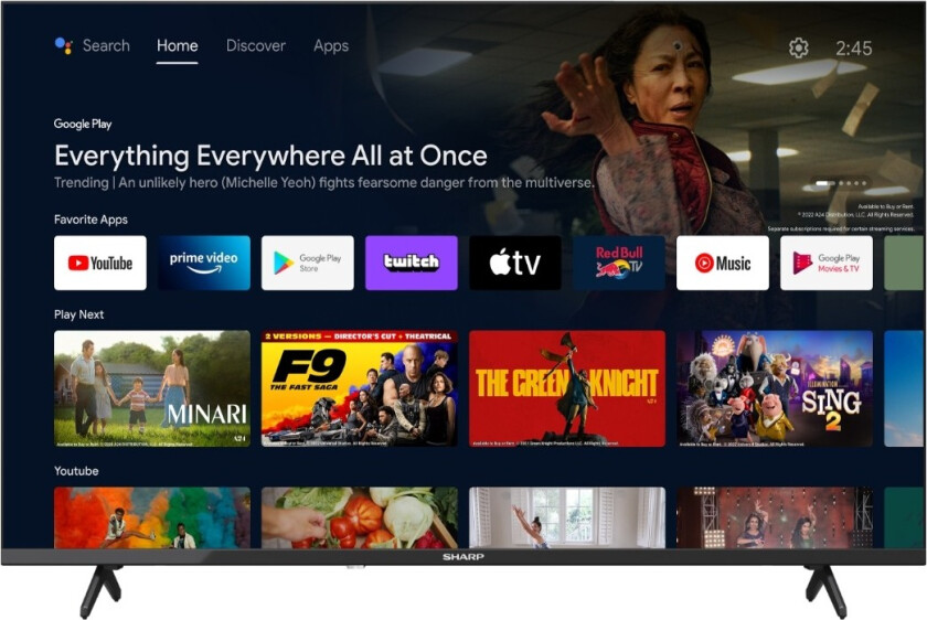 40" Full HD Android TV 40FH4EA