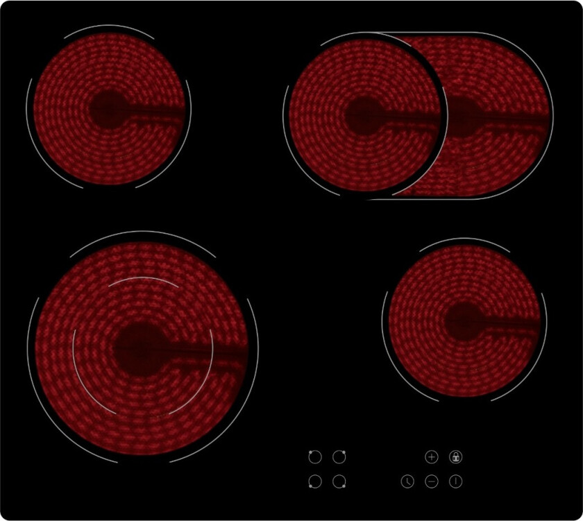 Bilde av 3-Series POIH3060C4E4 keramisk topp