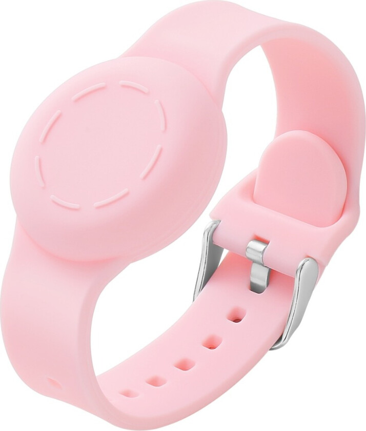 Bilde av silikon Armbånd til Apple AirTag/ X-Mark Two for barn, rosa