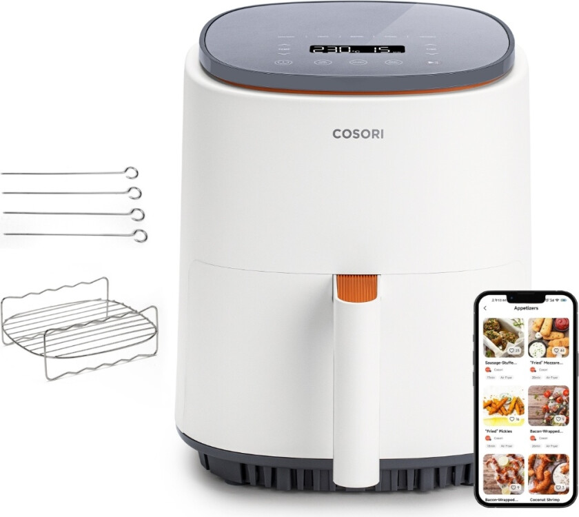 Lite Smart airfryer, hvit