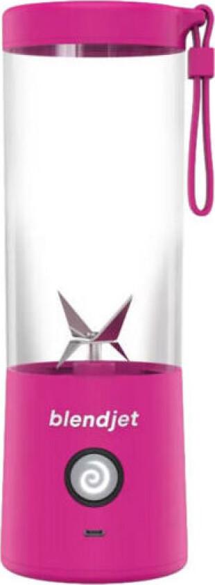 2 bærbar blender, rosa