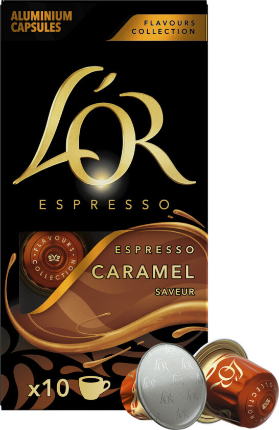 espresso Caramel kaffekapsler 10 stk