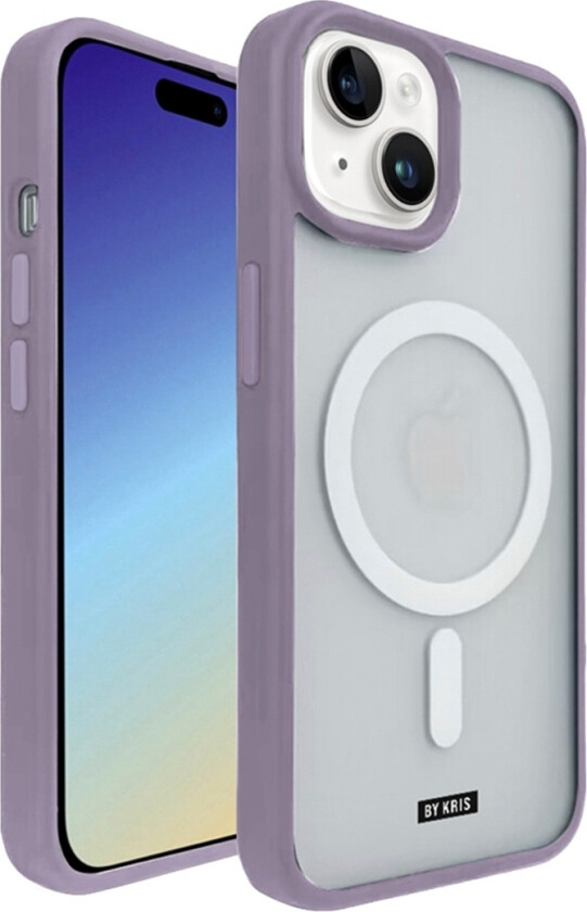 iPhone 15 deksel MagSafe, lilla