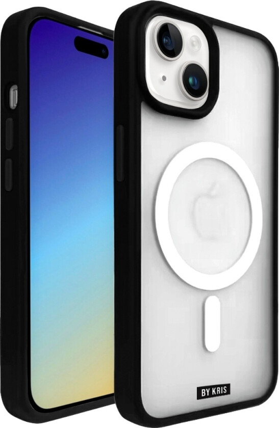 iPhone 15 deksel MagSafe, svart