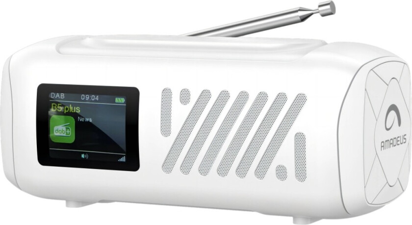 Bilde av Viola Bluetooth-høyttaler med radio, hvit