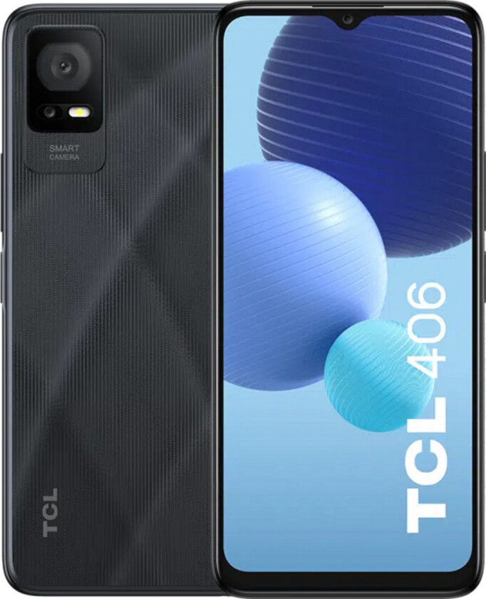 406 32 GB smarttelefon, mørkegrå