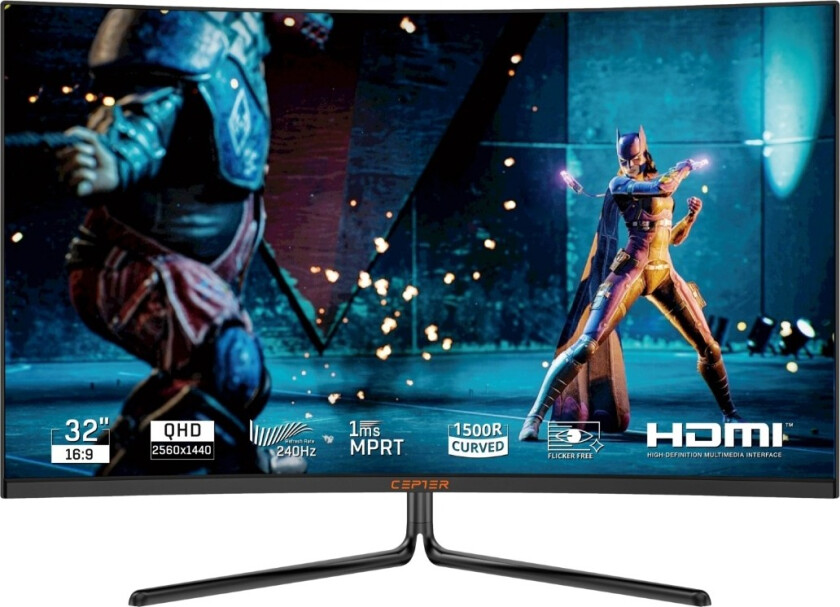 E-Sport Pro 31,5" QHD gamingskjerm