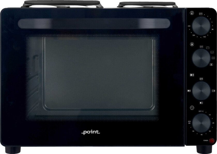 POMO5028CIB miniovn med kokeplater