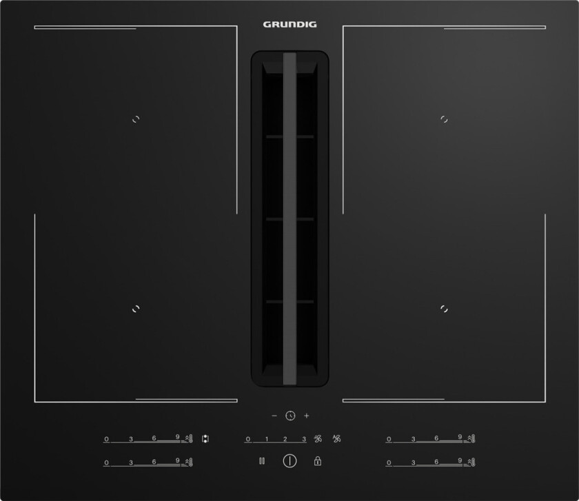 Gieh 634481 P induksjonstopp med integrert ventilator