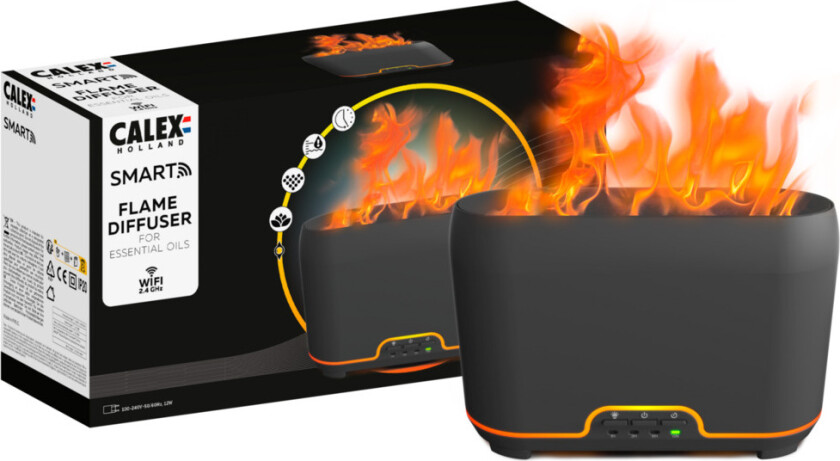 Smart diffuser med flammeeffekt