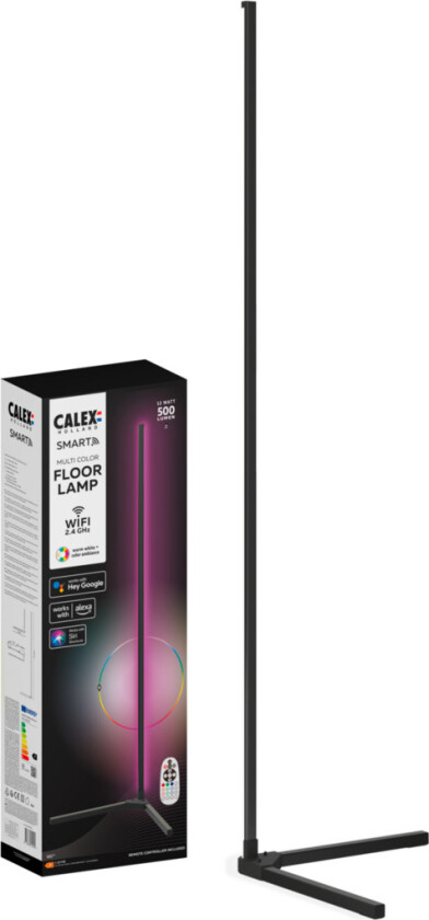 Smart, gulvlampe RGB