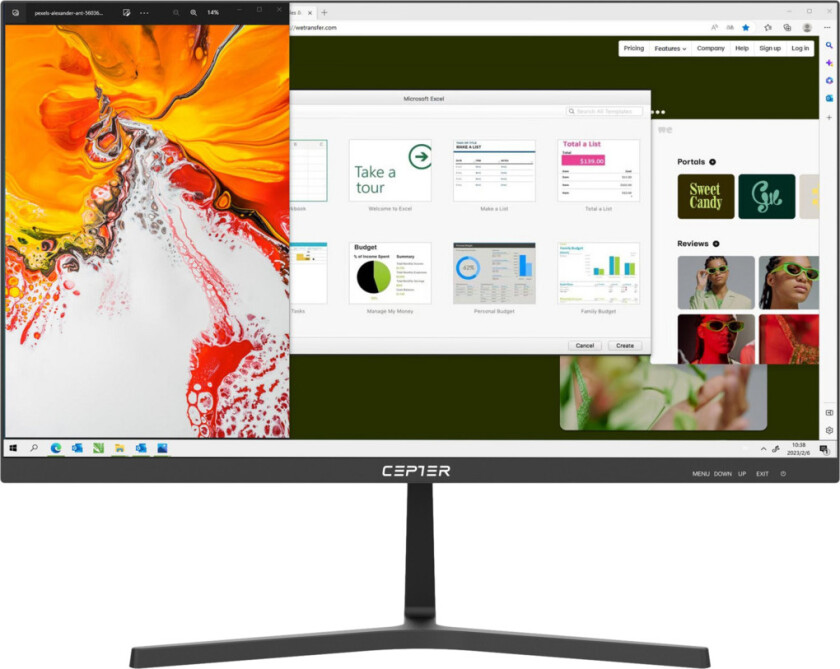 Pulse 21,5" Full HD-skjerm