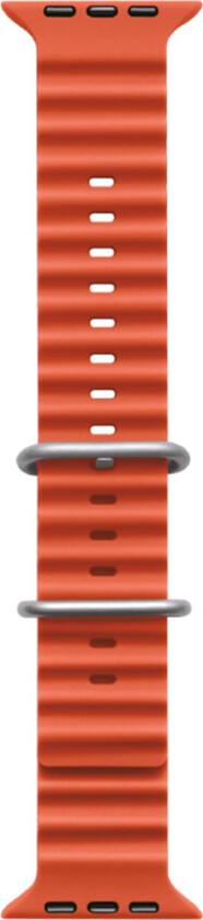 Sport silikonreim Apple Watch 42/44/45/49 mm, oransje