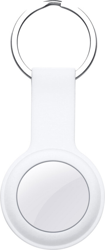 nøkkelring for AirTag/ X-Mark Two silikon, hvit (2023)