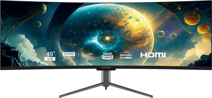 Atilius 49" DQHD-gamingskjerm