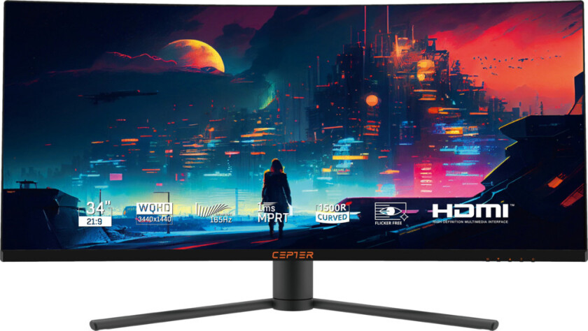 Atilius 34" UWQHD-gamingskjerm