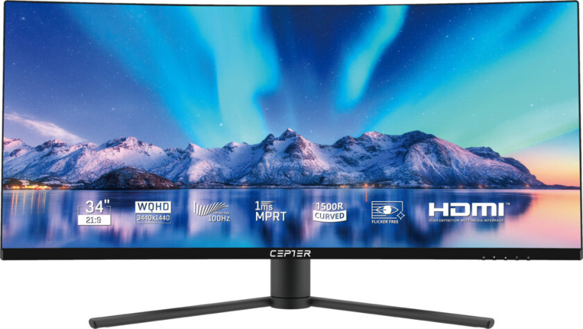 Pulse 34" UWQHD-gamingskjerm