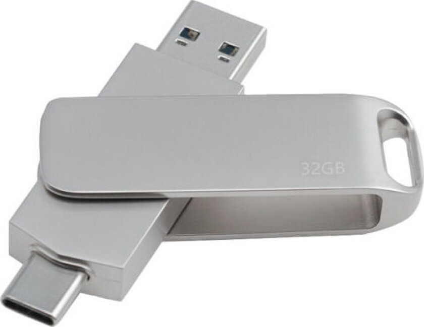 2-i-1 USB-minne 32 GB