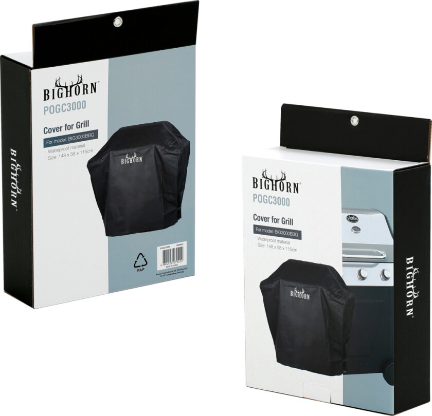 POGC3000 grilltrekk, svart