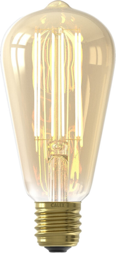 Rustic E27 ST64 3, 5W 2100K LED-pære